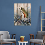 Brook Trout by Bartholet DaydreamHQ Fine Art on Wood