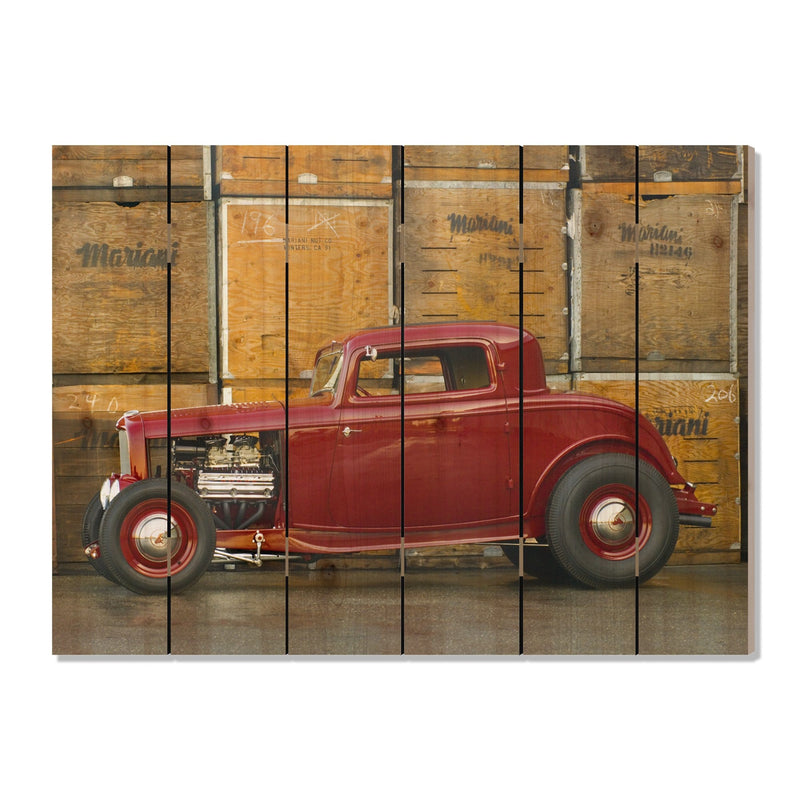 Deuce Coupe - Photography on Wood DaydreamHQ Photography on Wood 33x24