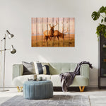 Bull Elk - Photography on Wood DaydreamHQ Photography on Wood 44x30