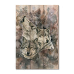 Brethren Wolf Pack by Bartholet DaydreamHQ Fine Art on Wood 16x24
