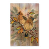 Wood Waxwings by Bartholet DaydreamHQ Fine Art on Wood 16x24