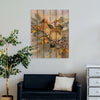 Wood Waxwings by Bartholet DaydreamHQ Fine Art on Wood