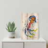 Rainbow Jellyfish by Bartholet DaydreamHQ Fine Art on Wood