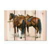 Saddle Up by Bartholet DaydreamHQ Fine Art on Wood 22x16