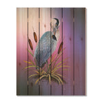 Sunset Heron by Bartholet DaydreamHQ Fine Art on Wood 32x42