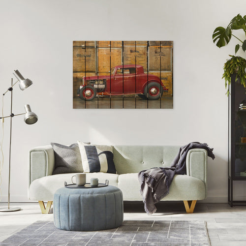 Deuce Coupe - Photography on Wood DaydreamHQ Photography on Wood 44x30