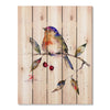 Birds & Berries by Crouser DaydreamHQ Fine Art on Wood 28x36