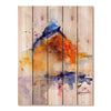 Baby Blue Bird by Crouser DaydreamHQ Fine Art on Wood 28x36