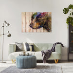 Black Bear by Crouser DaydreamHQ Fine Art on Wood 44x30