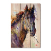 Black Stallion by Crouser DaydreamHQ Fine Art on Wood 16x24
