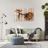 Bird & Sunflower by Crouser DaydreamHQ Fine Art on Wood 44x30