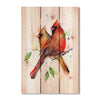 Cardinal Couple by Crouser DaydreamHQ Fine Art on Wood 16x24