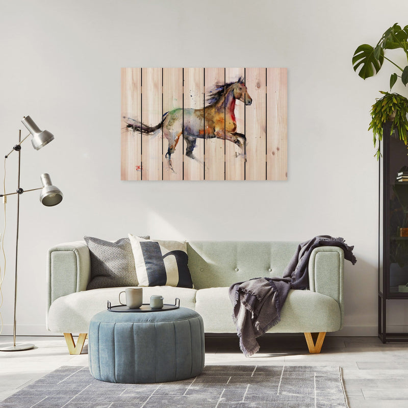 Free Spirit by Crouser DaydreamHQ Fine Art on Wood 44x30