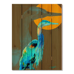 Great Blue Heron by Crouser DaydreamHQ Fine Art on Wood 28x36