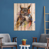 Great Horned Owl by Crouser DaydreamHQ Fine Art on Wood