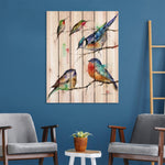 Get Together by Crouser DaydreamHQ Fine Art on Wood