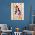 Monarch Butterfly by Crouser DaydreamHQ Fine Art on Wood 28x36