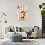 Pee Wee Hummingbird by Crouser DaydreamHQ Fine Art on Wood 28x36