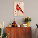 Red Cardinal by Crouser DaydreamHQ Fine Art on Wood 16x24