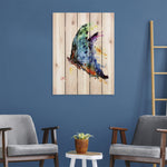 The Butterfly by Crouser DaydreamHQ Fine Art on Wood 28x36