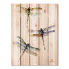 Three Dragonflies by Crouser DaydreamHQ Fine Art on Wood 28x36