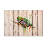 Tree Frog by Crouser DaydreamHQ Fine Art on Wood 44x30