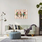 Three Hummers by Crouser DaydreamHQ Fine Art on Wood 33x24
