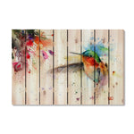 The Jewel Hummingbird by Crouser DaydreamHQ Fine Art on Wood 44x30