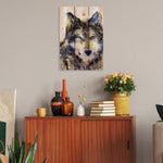 Wolf by Crouser DaydreamHQ Fine Art on Wood 16x24