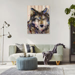 Wolf by Crouser DaydreamHQ Fine Art on Wood