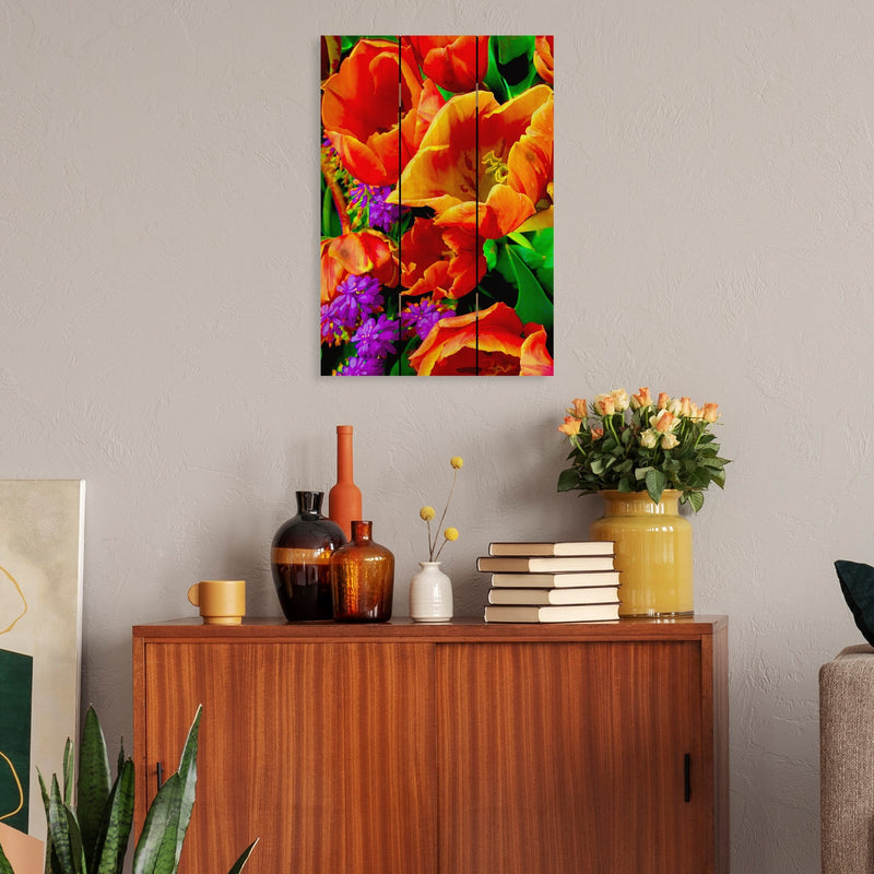 Full Bloom - Photography on Wood DaydreamHQ Photography on Wood 16x24