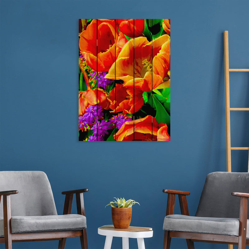 Full Bloom - Photography on Wood DaydreamHQ Photography on Wood 28x36