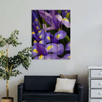 French Iris - Photography on Wood DaydreamHQ Photography on Wood
