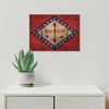 Arkansas State Historic Flag on Wood DaydreamHQ Rustic Flags