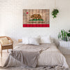 California State Historic Flag on Wood DaydreamHQ Rustic Flags