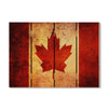 Rustic Canadian Flag on Wood DaydreamHQ Rustic Flags 22x16
