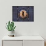Kentucky State Historic Flag on Wood DaydreamHQ Rustic Flags