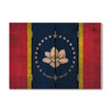 Mississippi Rustic State Flag on Wood DaydreamHQ Rustic Flags 22"x16"