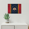 Mississippi Rustic State Flag on Wood DaydreamHQ Rustic Flags