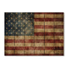 Rustic American Flag on Wood DaydreamHQ Rustic Flags 33"x24"