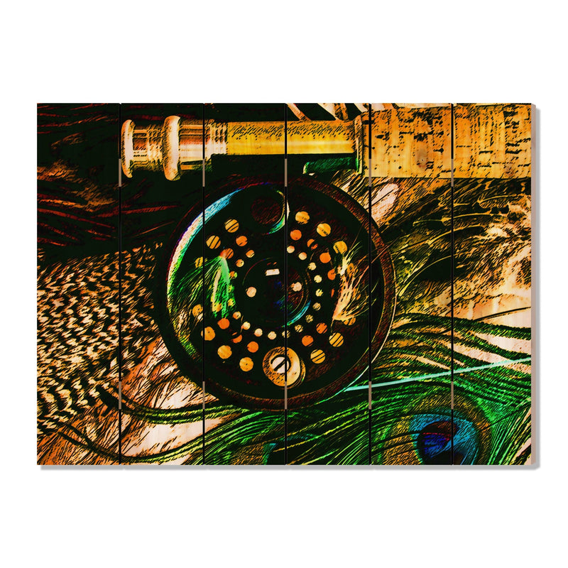 Fly Reel - Photography on Wood DaydreamHQ Photography on Wood 33x24