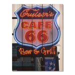 Cafe 66 - Photography on Wood DaydreamHQ Photography on Wood 28x36