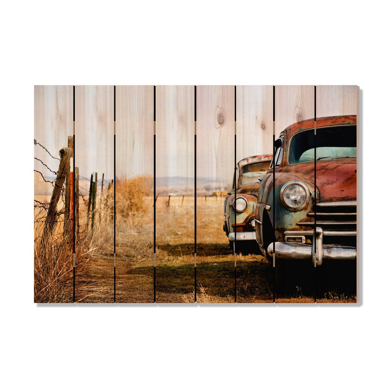 Rest Stop - Photography on Wood DaydreamHQ Photography on Wood 44x30
