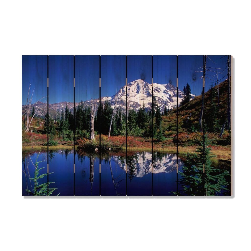 Mirror Lake - Photography on Wood DaydreamHQ Photography on Wood 44x30