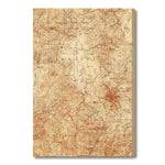 Mt. Shasta, California Map from 1894 DaydreamHQ Grand Wood Wall Art 18x24