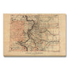 Colorado Map from 1879 DaydreamHQ Grand Wood Wall Art 36x24