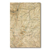 Georgetown, Colordao Map from 1903 DaydreamHQ Grand Wood Wall Art 32x48