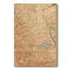 Mount Elbert, Colorado Map from 1939 DaydreamHQ Grand Wood Wall Art 18x24