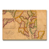 Maryland Map from 1822 DaydreamHQ Grand Wood Wall Art 24x18