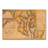 Maryland Map from 1822 DaydreamHQ Grand Wood Wall Art 36x24